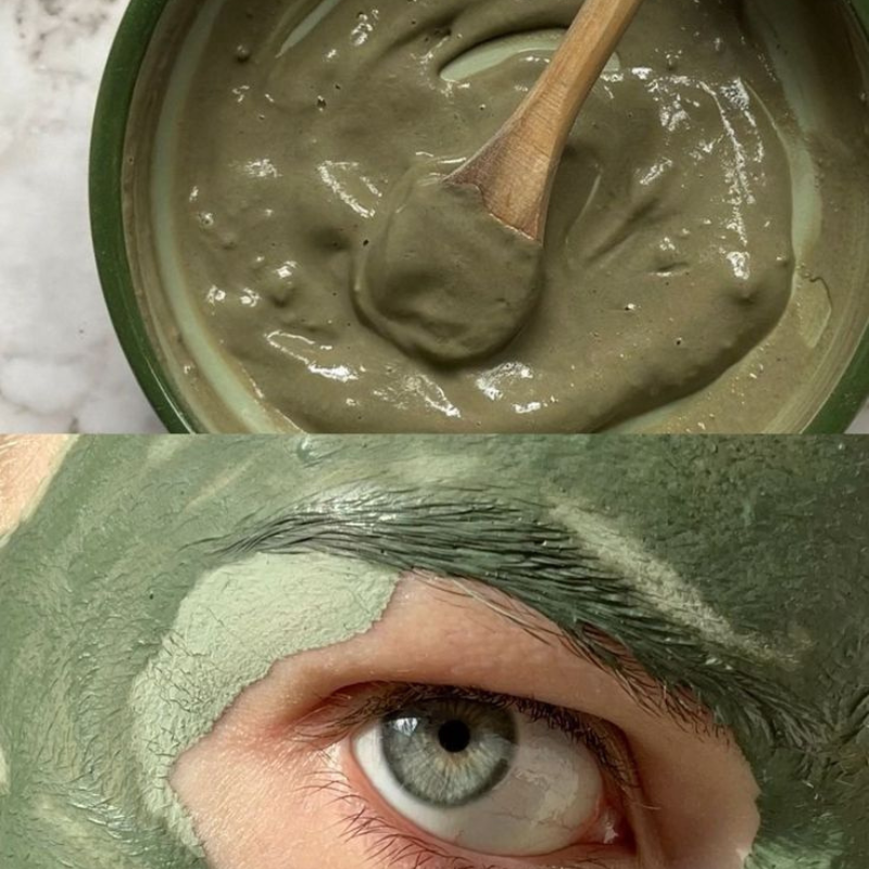 green clay mask